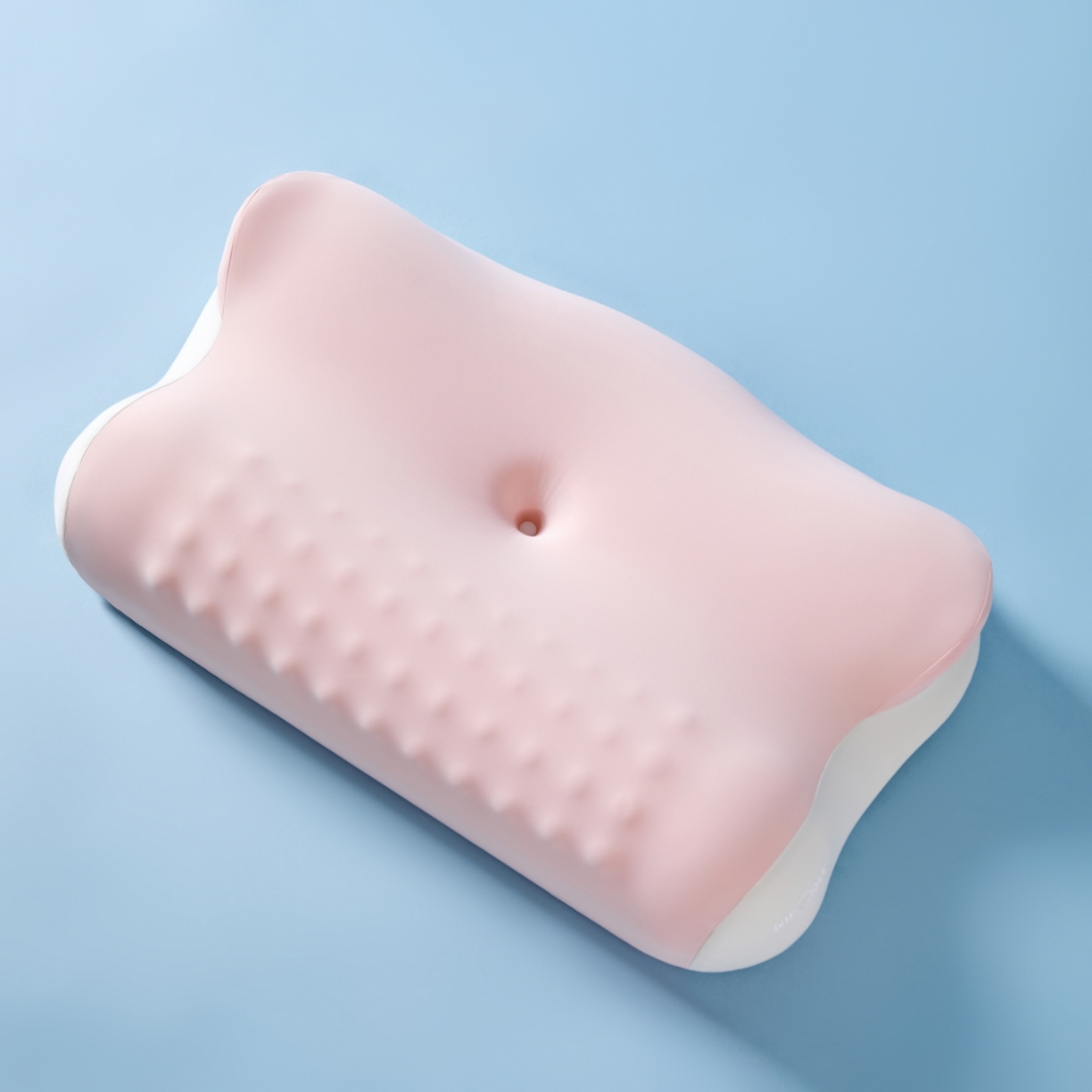 芯链 2025新款云舒牵引枕头枕芯 豆沙粉