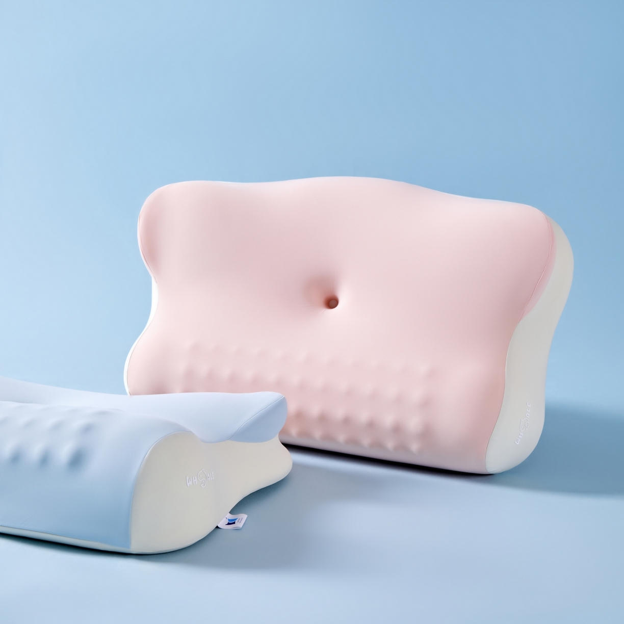 91家纺网 家纺一手货源 找家纺 芯链 2025新款云舒牵引枕头枕芯 组合图