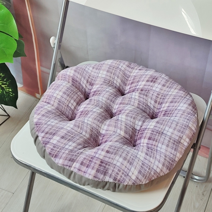 91家纺网 家纺一手货源 找家纺 2025新款牛奶绒格子坐垫垫子蒲团垫子蒲团坐垫家用地上榻榻米日式茶几客厅飘窗地毯圆形坐墩懒人地垫子