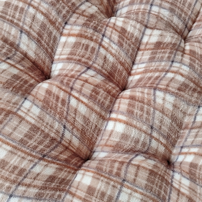 91家纺网 家纺一手货源 找家纺 2025新款牛奶绒格子坐垫垫子蒲团垫子蒲团坐垫家用地上榻榻米日式茶几客厅飘窗地毯圆形坐墩懒人地垫子