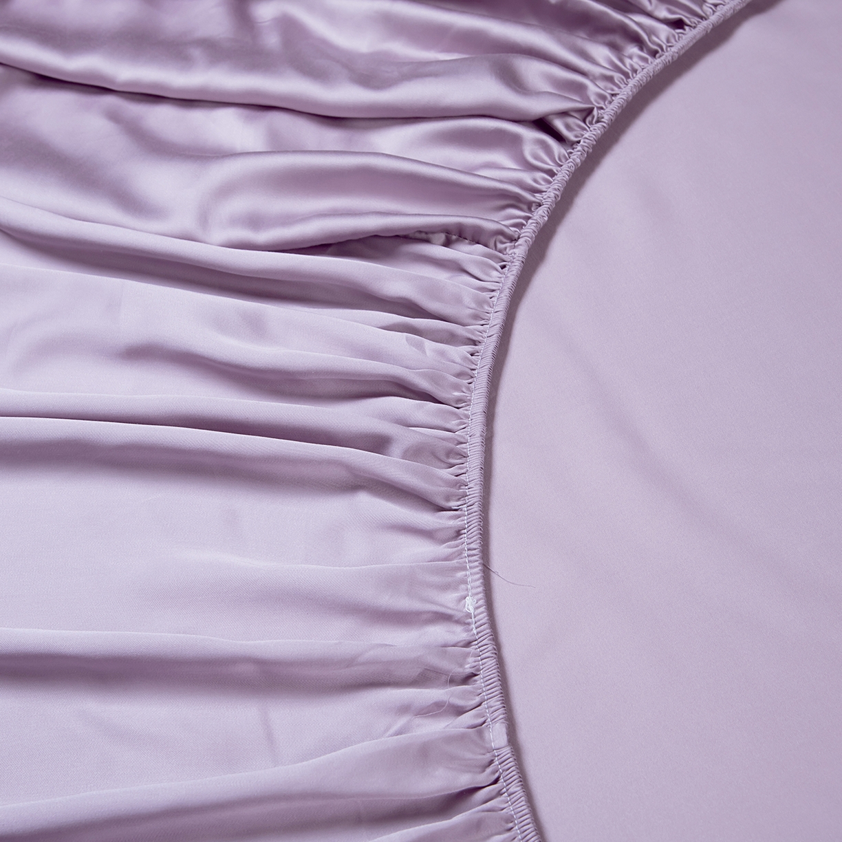 91家纺网 家纺一手货源 找家纺 卡迪亚家纺 2025春夏新款兰精天丝四件套 紫