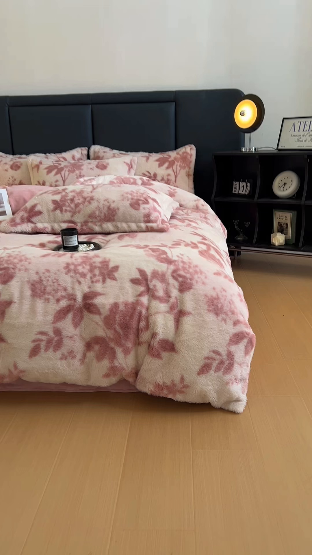 91家纺网 家纺一手货源 找家纺 仟网汇 2025新款亲肤舒适兔毛绒四件套 花语