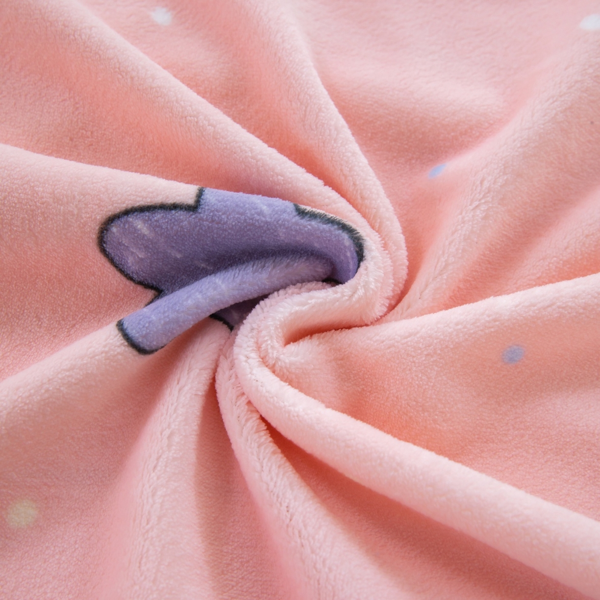 91家纺网 家纺一手货源 找家纺 卡迪亚家纺 2025新款金雕绒系列四件套 午夜星空