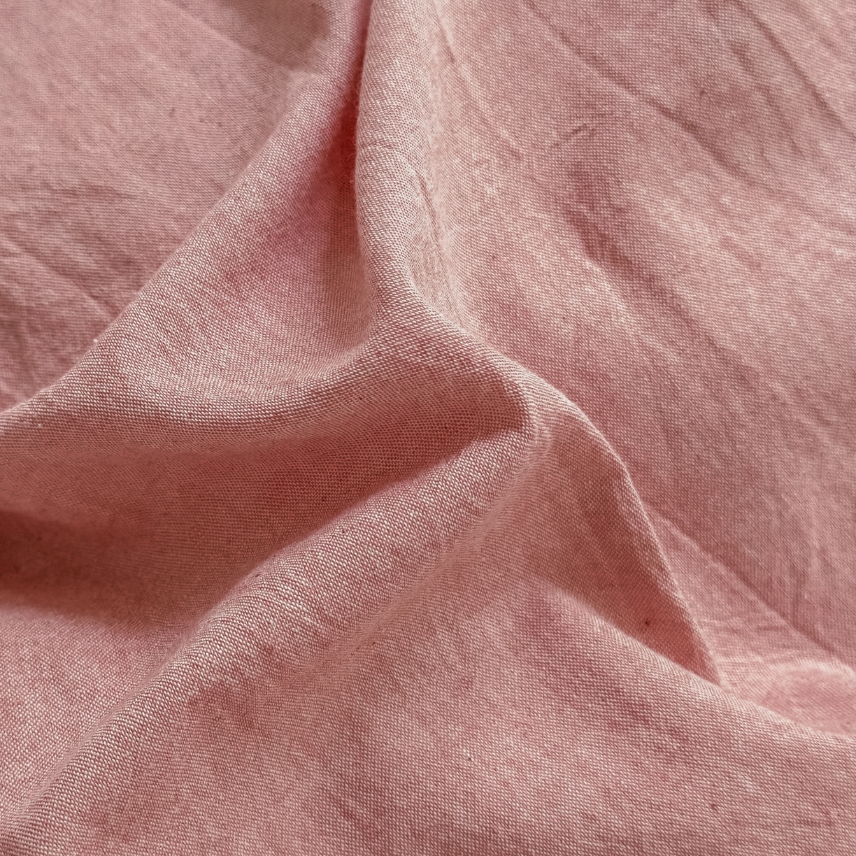 91家纺网 家纺一手货源 找家纺 宜家坊 2025新款A类全棉色织水洗棉四件套纯棉格子纯色被套学生宿舍三件套定制定做 纯色-藕粉