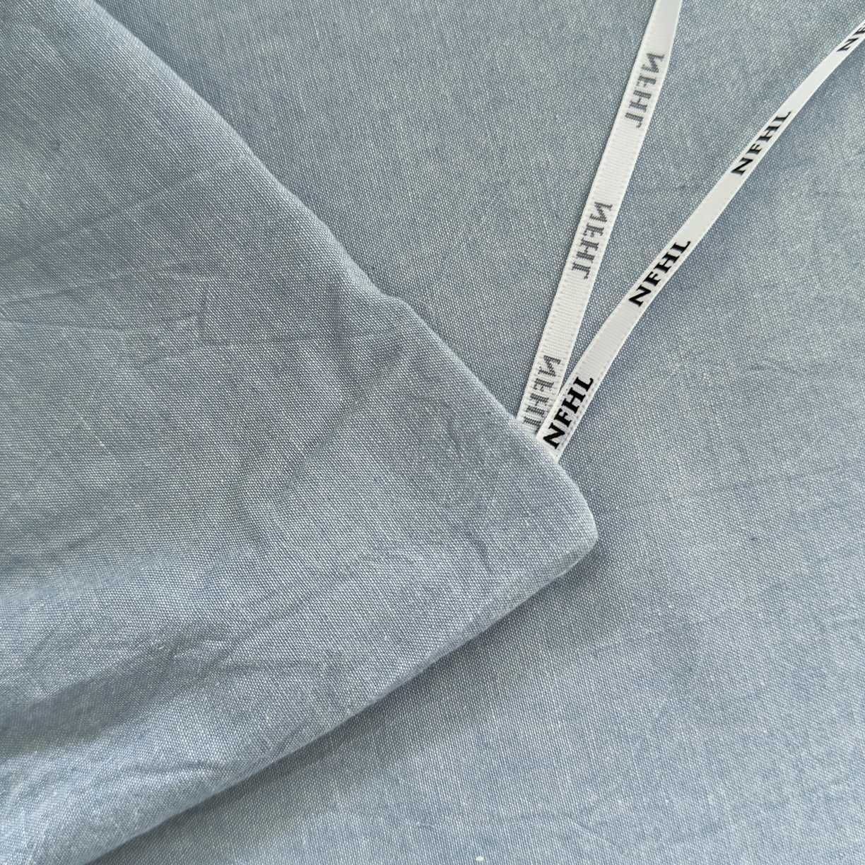 91家纺网 家纺一手货源 找家纺 宜家坊 2025新款A类全棉色织水洗棉被套单件纯棉格子纯色学生宿舍被罩定制定做 纯色-浅蓝