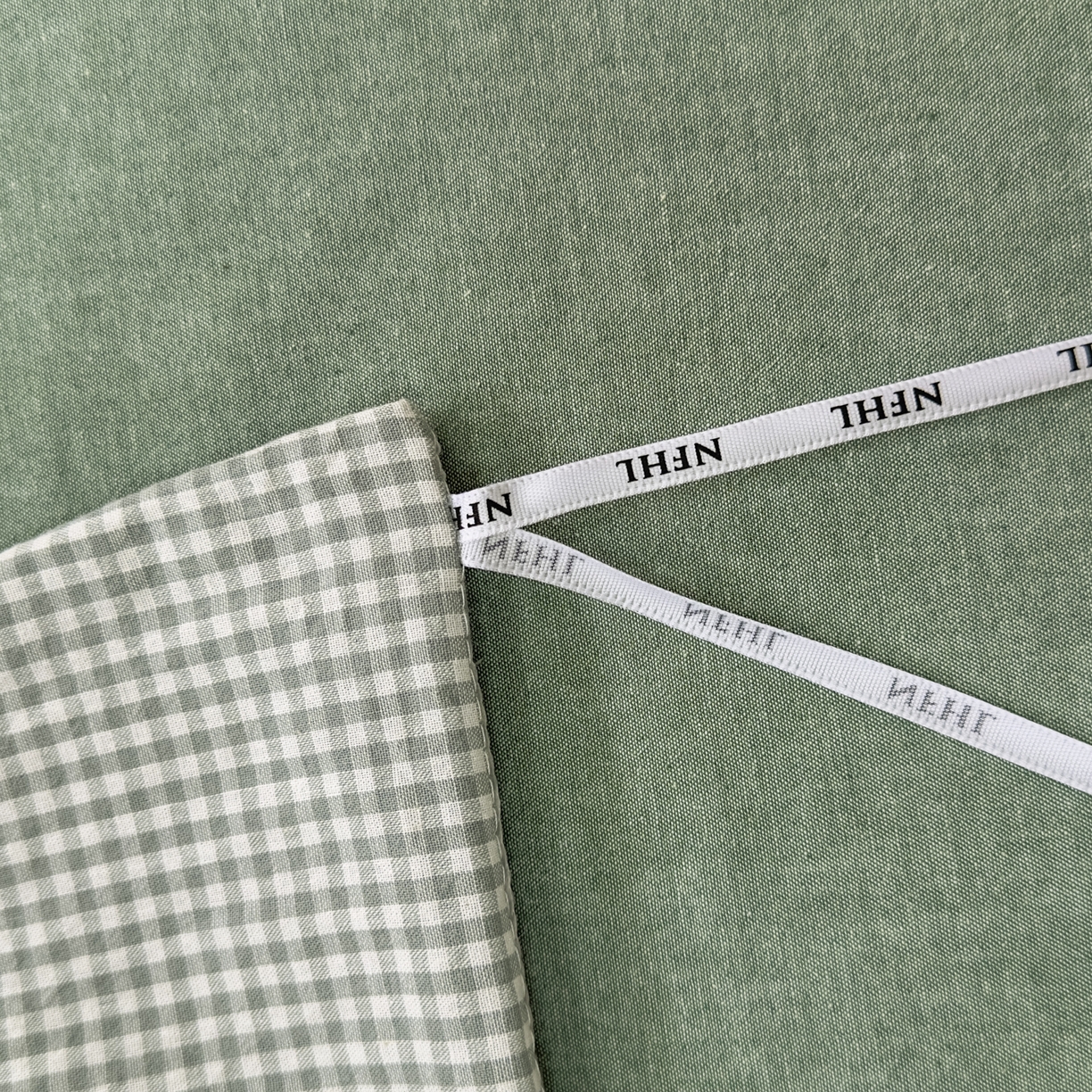 91家纺网 家纺一手货源 找家纺 宜家坊 2025新款A类全棉色织水洗棉被套单件纯棉格子纯色学生宿舍被罩定制定做 密格-草绿