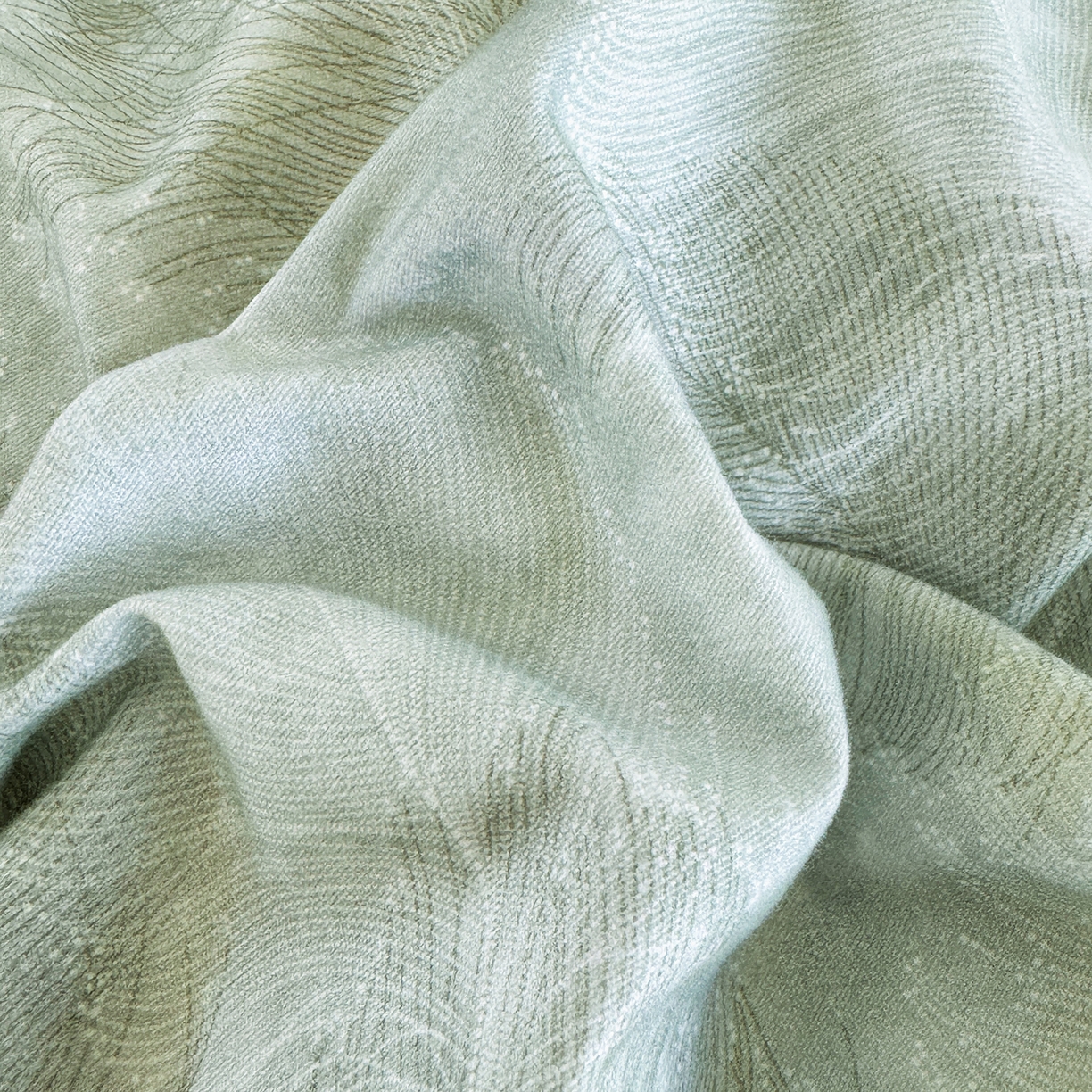 91家纺网 家纺一手货源 找家纺 星座家纺 2025新款秋冬全棉花边数码印花磨毛四件套 羽絮-兰