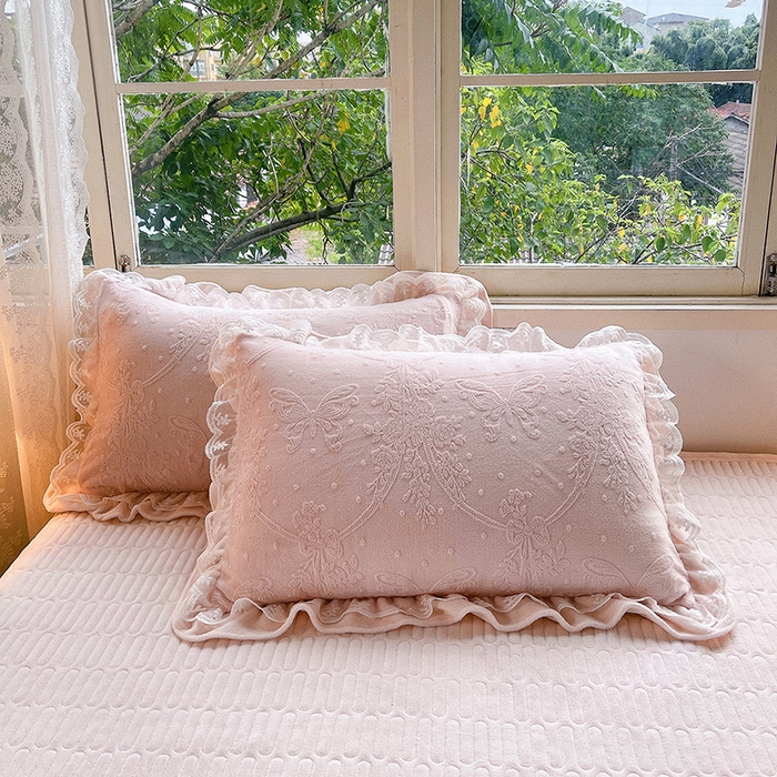 91家纺网 家纺一手货源 找家纺 （总）梦之星 2025新款牛奶绒雕花床盖款床单款四件套