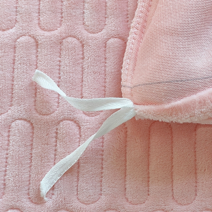 91家纺网 家纺一手货源 找家纺 梦之星 2025新款牛奶绒雕花床盖款床单款四件套 繁花-粉