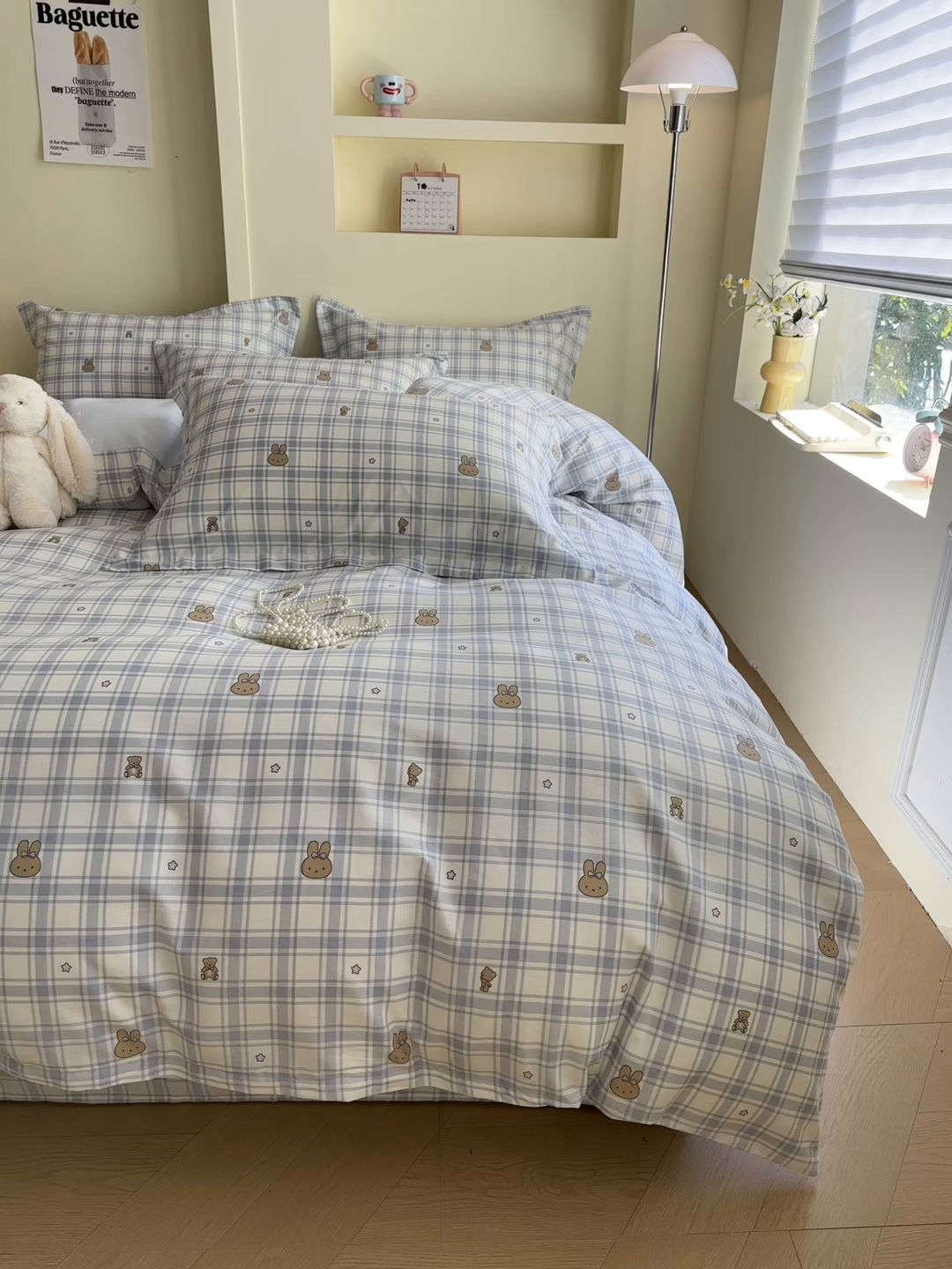 91家纺网 家纺一手货源 找家纺 （总）绵庭家纺 2025新款田园花卉全棉纯棉印花四件套