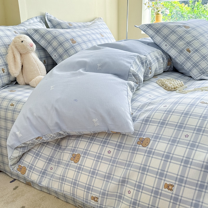 91家纺网 家纺一手货源 找家纺 （总）绵庭家纺 2025新款田园花卉全棉纯棉印花四件套