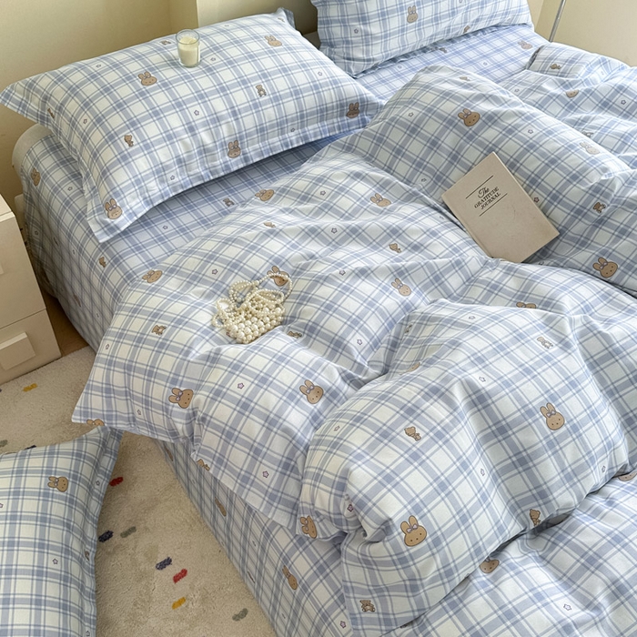 91家纺网 家纺一手货源 找家纺 （总）绵庭家纺 2025新款田园花卉全棉纯棉印花四件套