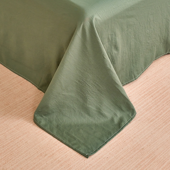 91家纺网 家纺一手货源 找家纺 卢赛尔 2025新款水洗珍珠印花四件套 千姿