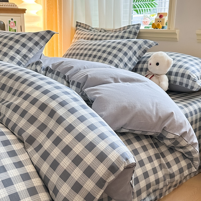 91家纺网 家纺一手货源 找家纺 （总）绵庭家纺 2025新款田园花卉全棉纯棉印花四件套