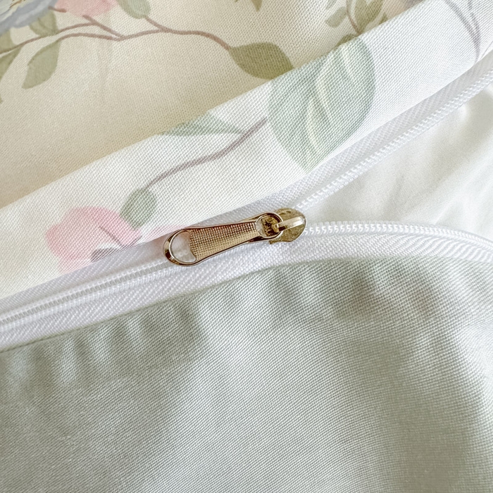 91家纺网 家纺一手货源 找家纺 绵庭家纺 2025新款田园花卉全棉纯棉印花四件套 希薇