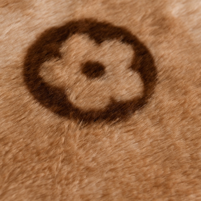 91家纺网 家纺一手货源 找家纺 德比尔斯  2025新款兔毛绒兔兔绒牛奶绒四件套床盖款 墨本