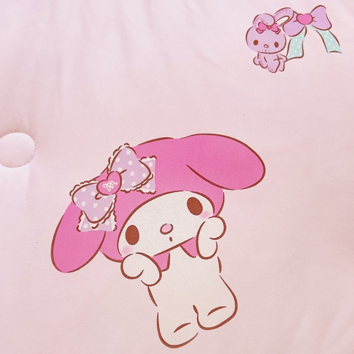 91家纺网 家纺一手货源 找家纺 吉咪兔家纺 25年新款三丽鸥库洛米儿童豆豆被针织棉幼儿园宝宝午睡春秋四季婴儿被子草莓美乐蒂