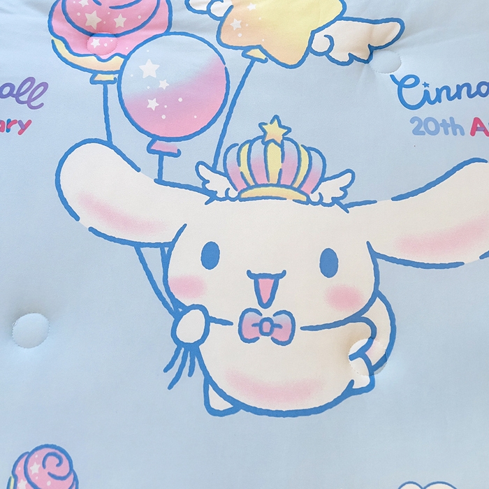 91家纺网 家纺一手货源 找家纺 吉咪兔家纺 25年新款三丽鸥库洛米儿童豆豆被针织棉幼儿园宝宝午睡春秋四季婴儿被子皇冠玉桂狗