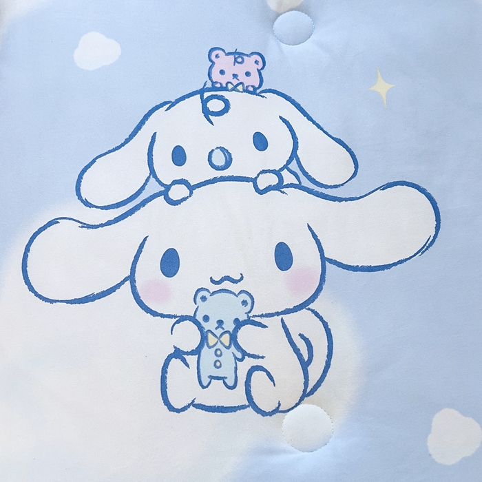 91家纺网 家纺一手货源 找家纺 吉咪兔家纺 25年新款三丽鸥库洛米儿童豆豆被针织棉幼儿园宝宝午睡春秋四季婴儿被子伙伴玉桂狗