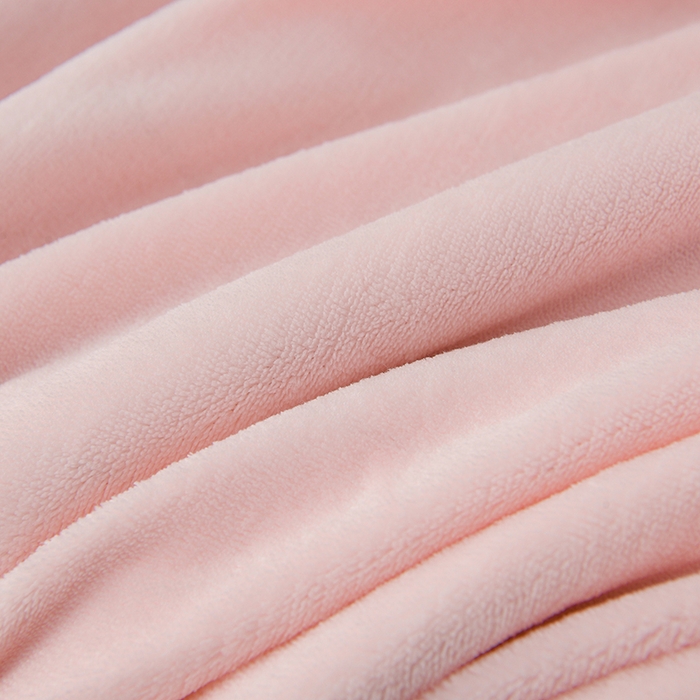 91家纺网 家纺一手货源 找家纺 德比尔斯 2025新款兔毛绒兔兔绒雕花牛奶绒四件套 珍妮粉