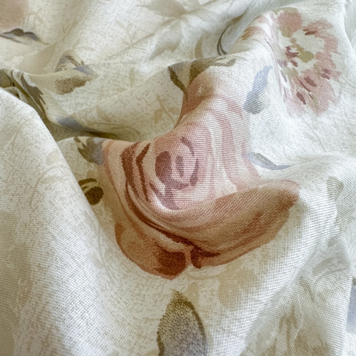 91家纺网 家纺一手货源 找家纺 绵庭家纺 2025新款田园花卉全棉纯棉印花四件套 真礼