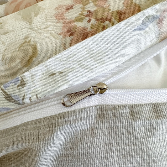 91家纺网 家纺一手货源 找家纺 绵庭家纺 2025新款田园花卉全棉纯棉印花四件套 真礼