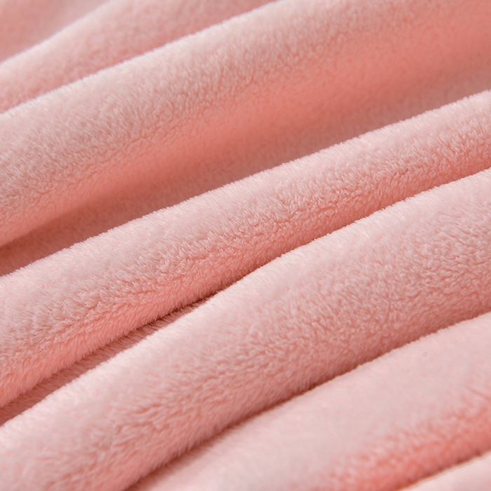 91家纺网 家纺一手货源 找家纺 德比尔斯 2025新款海獭毛石墨烯四件套 米娅-粉