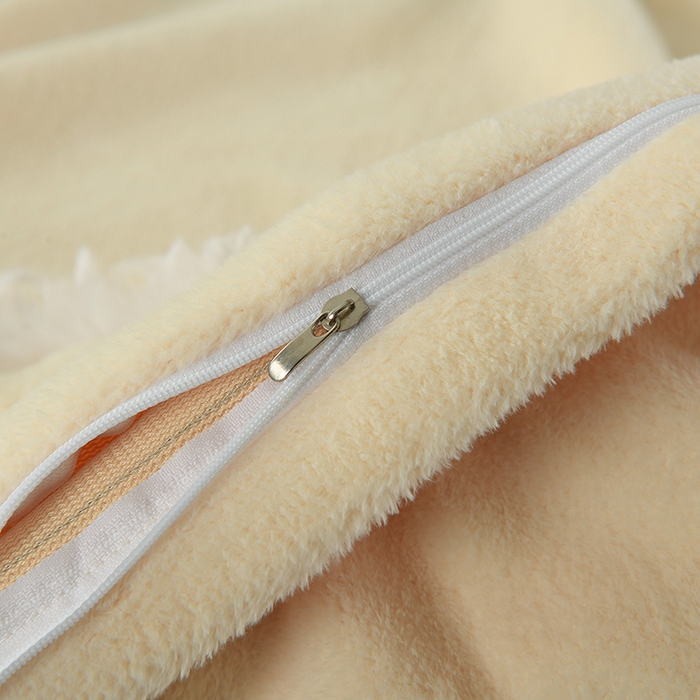 91家纺网 家纺一手货源 找家纺 德比尔斯 2025新款海獭毛石墨烯四件套 米娅-黄