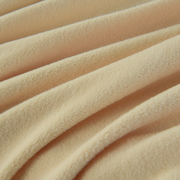 91家纺网 家纺一手货源 找家纺 德比尔斯 2025新款海獭毛石墨烯四件套 米娅-黄