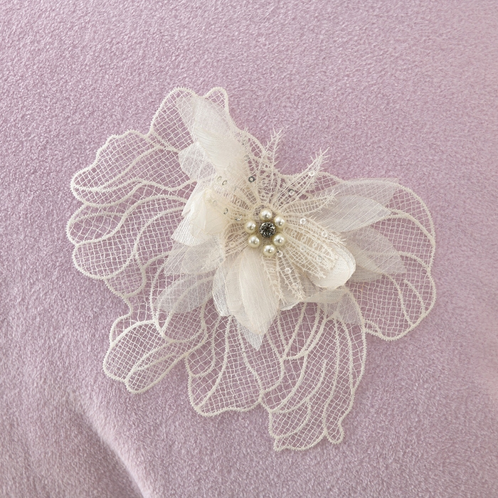 91家纺网 家纺一手货源 找家纺 德比尔斯 2025新款海獭毛石墨烯四件套 米娅-紫