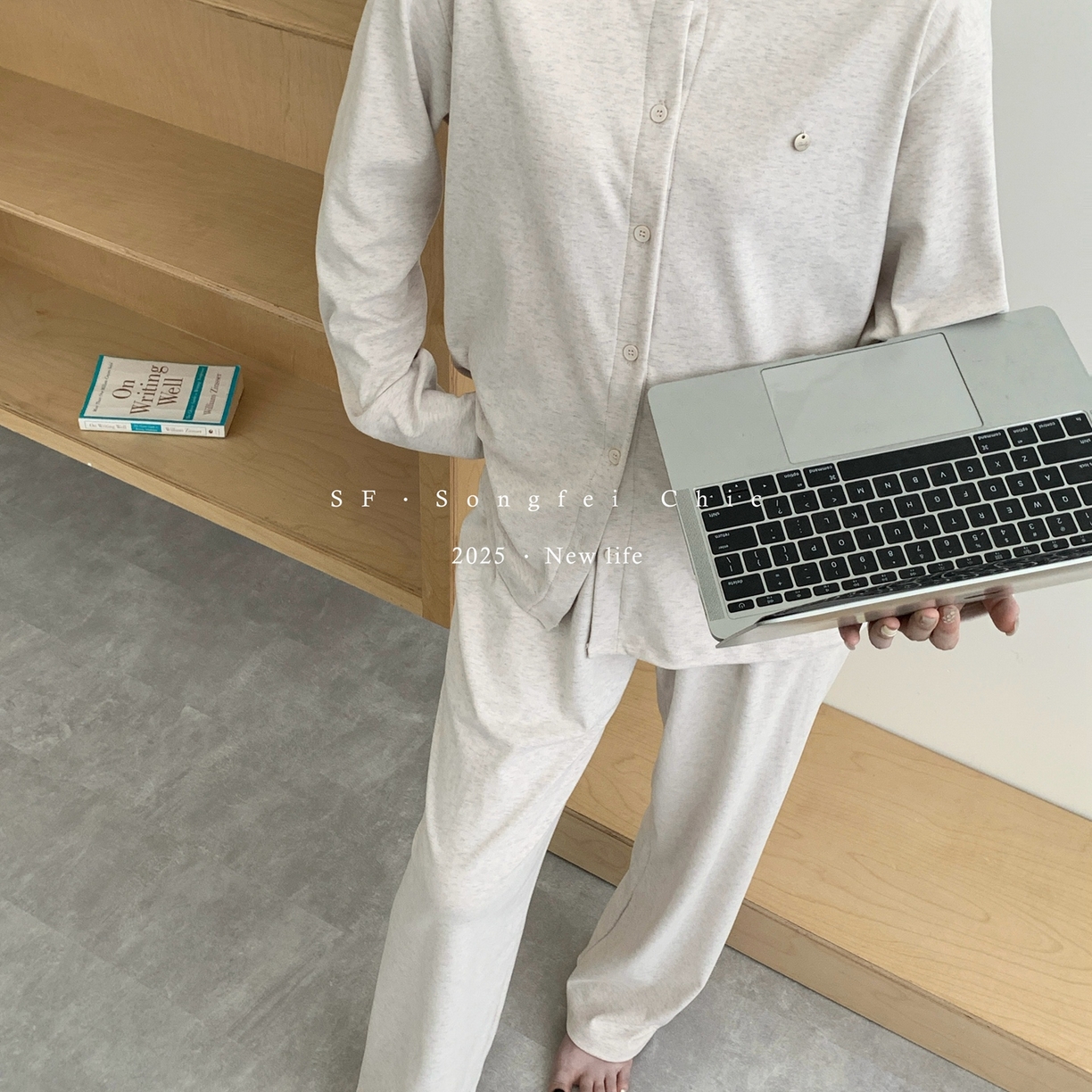 91家纺网 家纺一手货源 找家纺 （总）妍景家居生活馆 2025新款点缀纽扣简约款套装