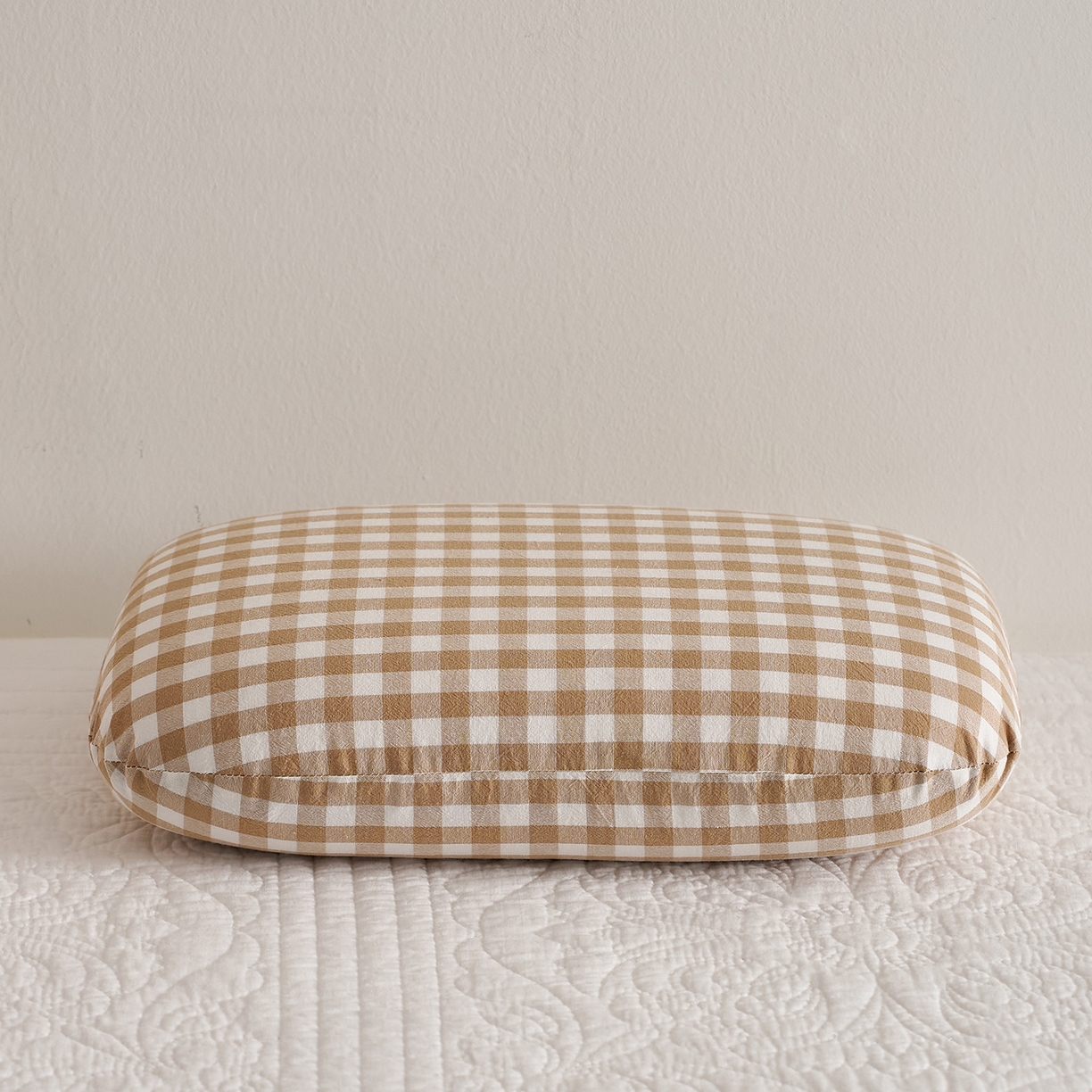 91家纺网 家纺一手货源 找家纺 （总）乐可 2025新款水洗棉乳胶面包枕头枕芯抱枕午睡枕露营枕