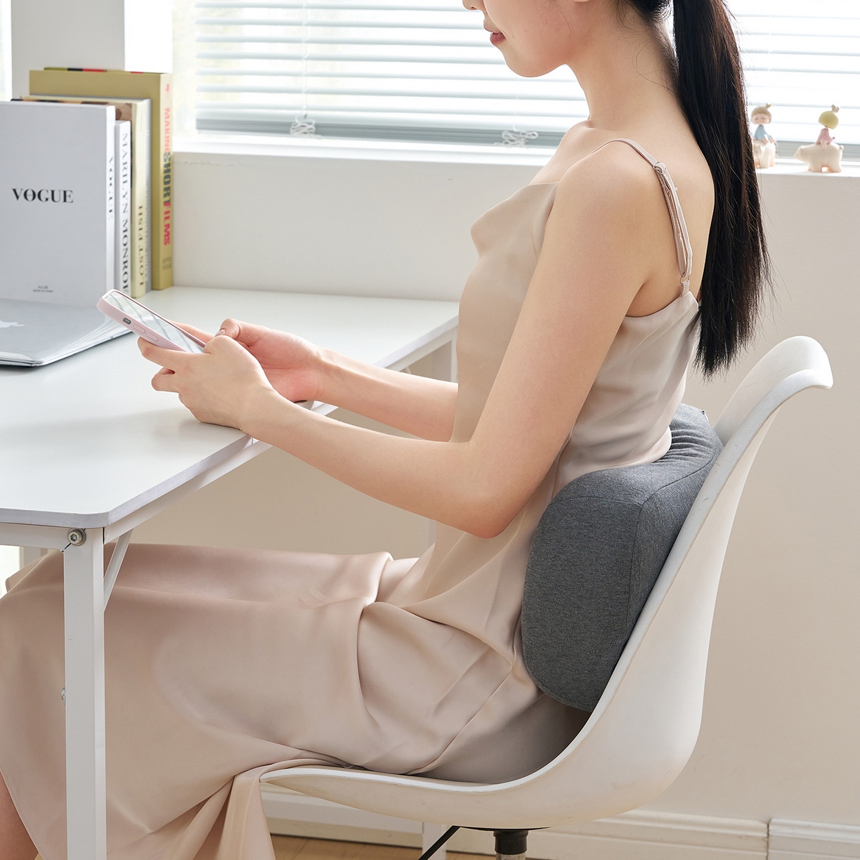 91家纺网 家纺一手货源 找家纺 乐可 2025新款针织棉乳胶便携枕头枕芯抱枕午睡枕露营枕 针织棉乳胶便携枕-XZ3深灰