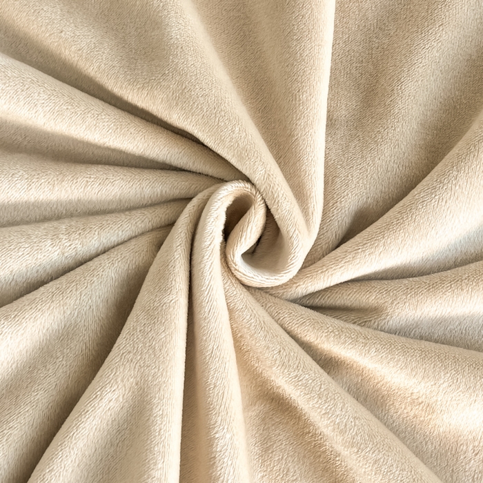 91家纺网 家纺一手货源 找家纺 九沐良品 2025新款加厚婴儿绒牛奶绒四件套工艺款宝宝绒四件套 米驼+苔绿