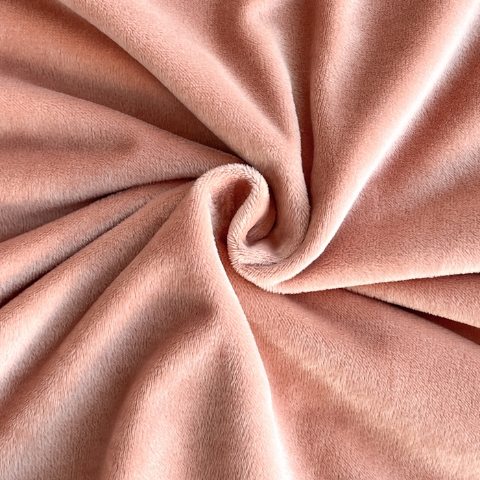 91家纺网 家纺一手货源 找家纺 九沐良品 2025新款加厚婴儿绒牛奶绒四件套工艺款宝宝绒四件套 奶油橘+米驼