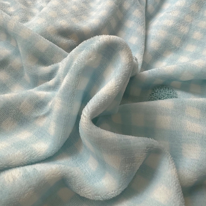 91家纺网 家纺一手货源 找家纺 雨帆家纺 2025新款亲肤舒适可爱卡通牛奶绒毛巾绣四件套 小熊家园