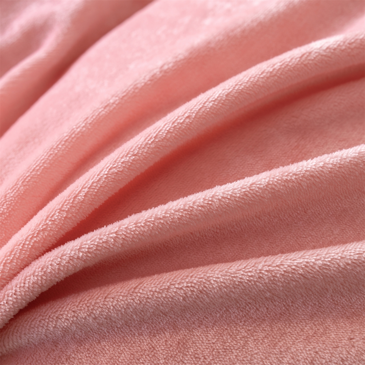 91家纺网 家纺一手货源 找家纺 源舍家纺 2025新款色织拼色编织提花轻奢牛奶绒四件套（场景二） 织锦-粉漾