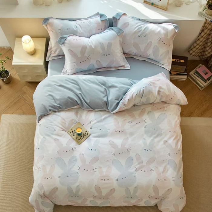 91家纺网 家纺一手货源 找家纺 （总）棉生活家纺 2025秋冬新款长绒棉纯棉数码印花陶瓷磨毛四件套