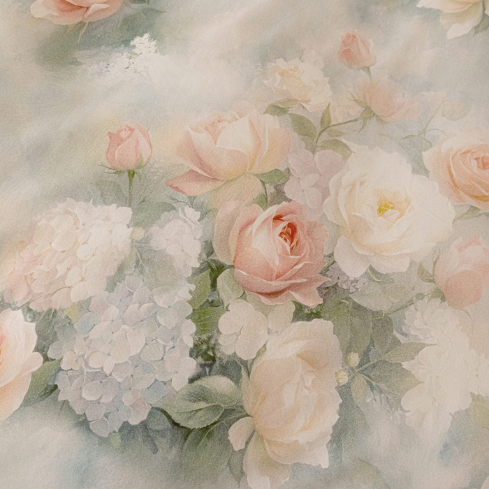 91家纺网 家纺一手货源 找家纺 棉生活家纺 2025秋冬新款长绒棉纯棉数码印花陶瓷磨毛四件套 葵樱