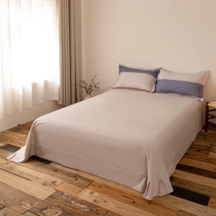 91家纺网 家纺一手货源 找家纺 棉生活家纺 2025秋冬新款长绒棉纯棉数码印花陶瓷磨毛四件套 山川