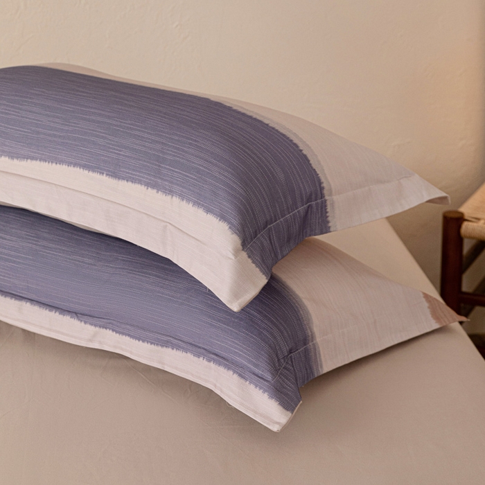 91家纺网 家纺一手货源 找家纺 棉生活家纺 2025秋冬新款长绒棉纯棉数码印花陶瓷磨毛四件套 山川