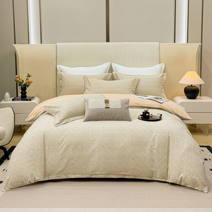 91家纺网 家纺一手货源 找家纺 （总）凌鼎 2025新款100%全棉磨毛四件套数码印花加厚纯棉磨毛四件套