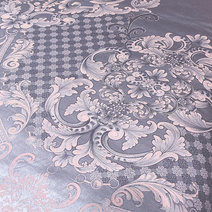 91家纺网 家纺一手货源 找家纺 小时代家纺 2025新款纯棉贡缎提花夹棉床盖四件套 欧式风情