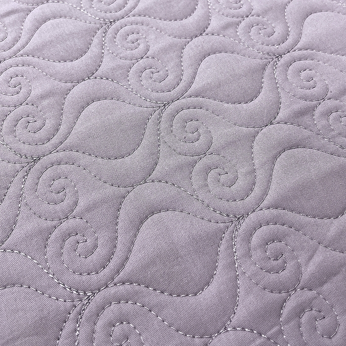 91家纺网 家纺一手货源 找家纺 小时代家纺 2025新款纯棉贡缎提花夹棉床盖四件套 欧式风情