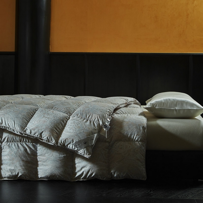 91家纺网 家纺一手货源 找家纺 暖羽屋羽绒馆 2025新款罗斯空间鹅绒丝被子95白鹅绒丝被芯双人婚庆冬被春秋被子被芯 D梦清荷