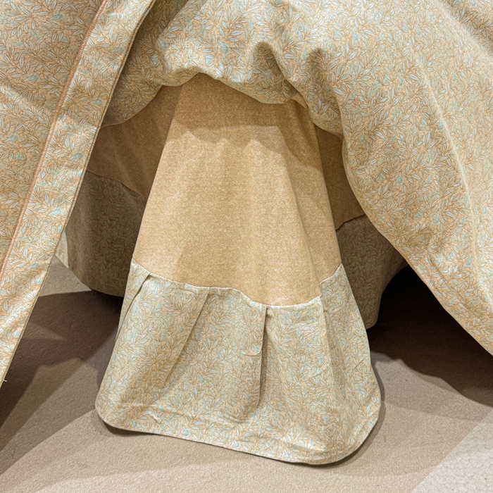 91家纺网 家纺一手货源 找家纺 凌鼎 2025新款100%全棉磨毛四件套数码印花加厚纯棉磨毛四件套如漫咖