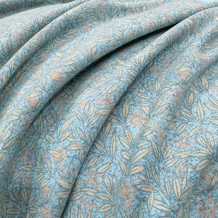 91家纺网 家纺一手货源 找家纺 凌鼎 2025新款100%全棉磨毛四件套数码印花加厚纯棉磨毛四件套如漫蓝