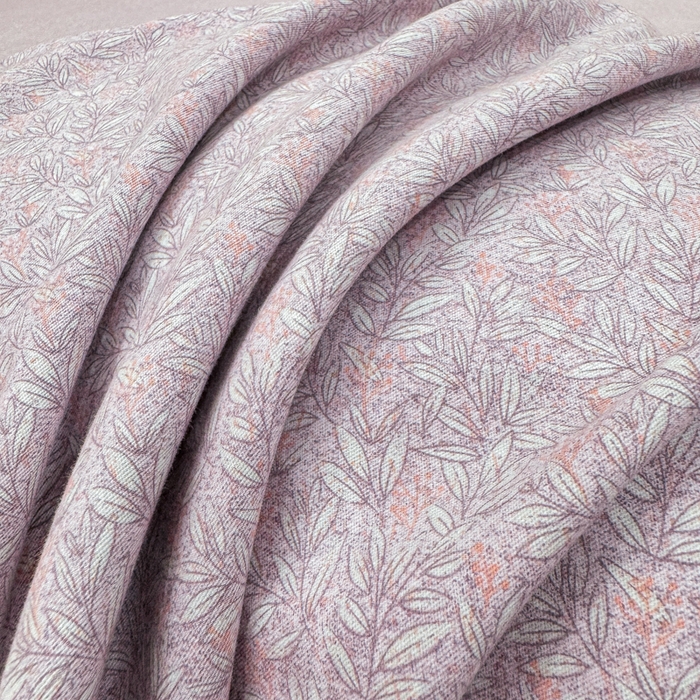 91家纺网 家纺一手货源 找家纺 凌鼎 2025新款100%全棉磨毛四件套数码印花加厚纯棉磨毛四件套如漫紫