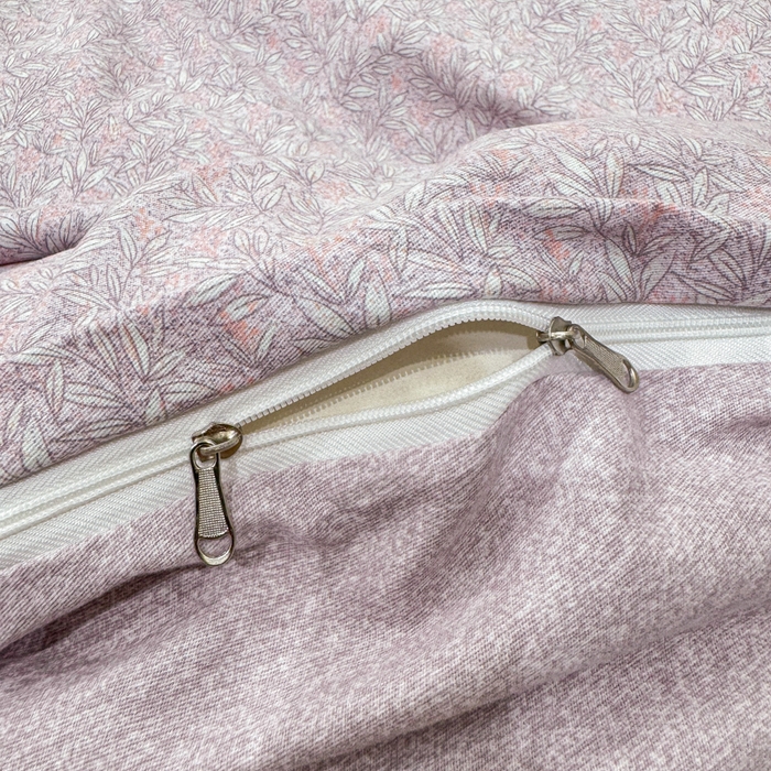 91家纺网 家纺一手货源 找家纺 凌鼎 2025新款100%全棉磨毛四件套数码印花加厚纯棉磨毛四件套如漫紫