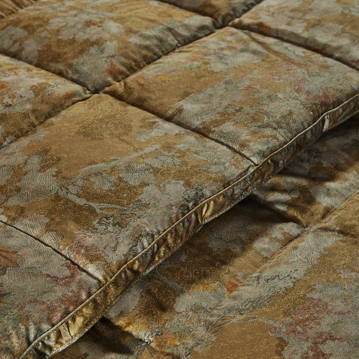 91家纺网 家纺一手货源 找家纺 暖羽屋羽绒馆 2025新款水墨羽绒被子95白鹅绒丝被芯古典中国风加厚羽毛被冬被春秋被子被芯 X 枫林晚